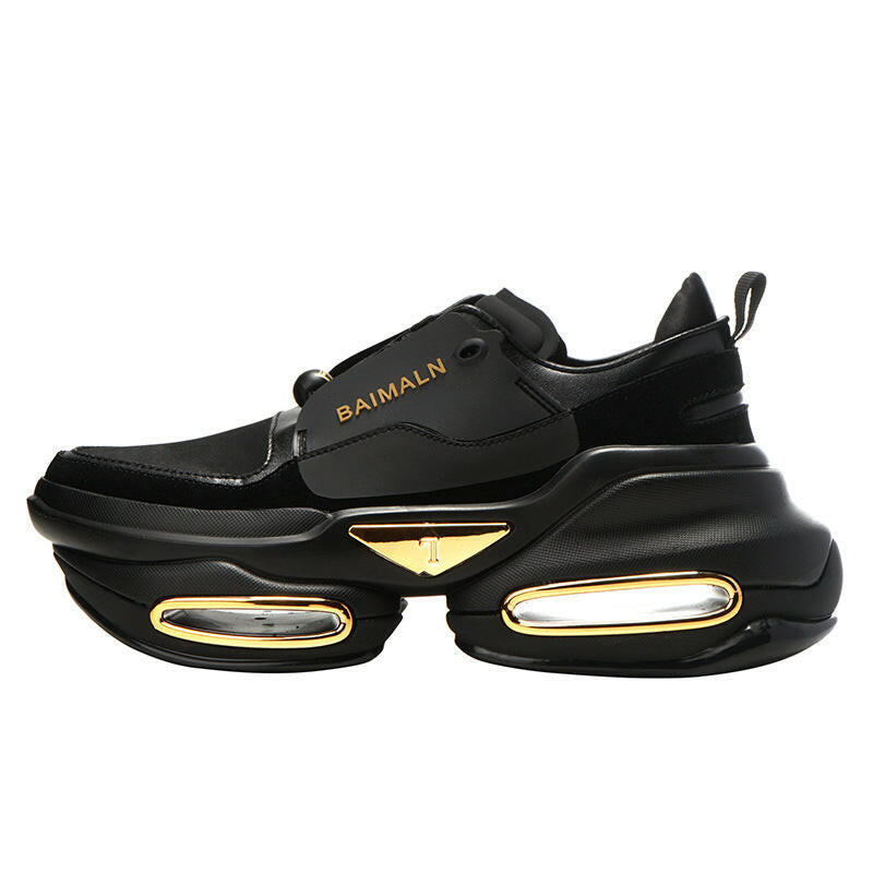 Hollow Stretch Platform Heightened Casual Sneakers.