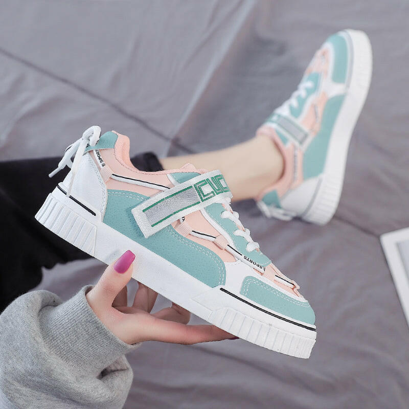 Sport All-match Student Female Whiteboard Shoes.