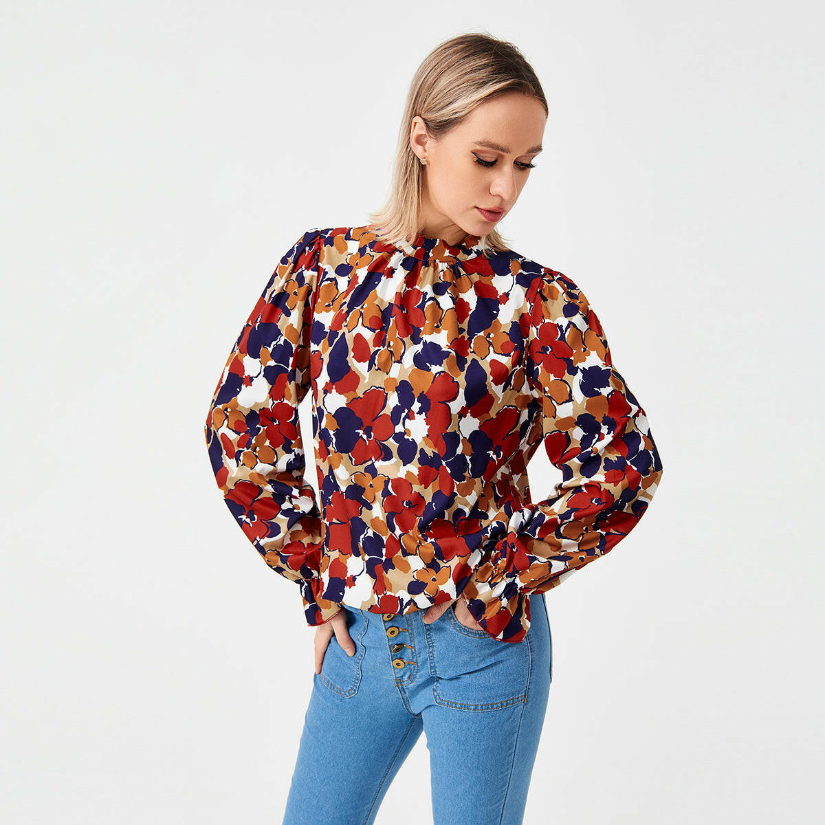 Bohemian Casual Holiday Fashion Shirt.