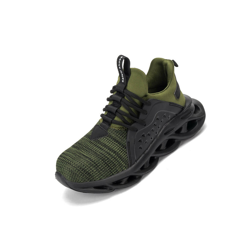 Indestructible Work Shoes Sneakers Men Anti-puncture Safety Shoes.