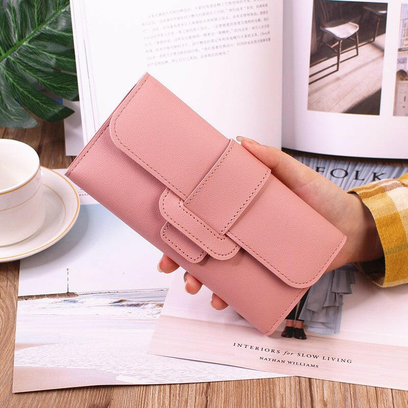 Women's Long Wallet Tri-fold Clutch Large Capacity Kashur Mart .