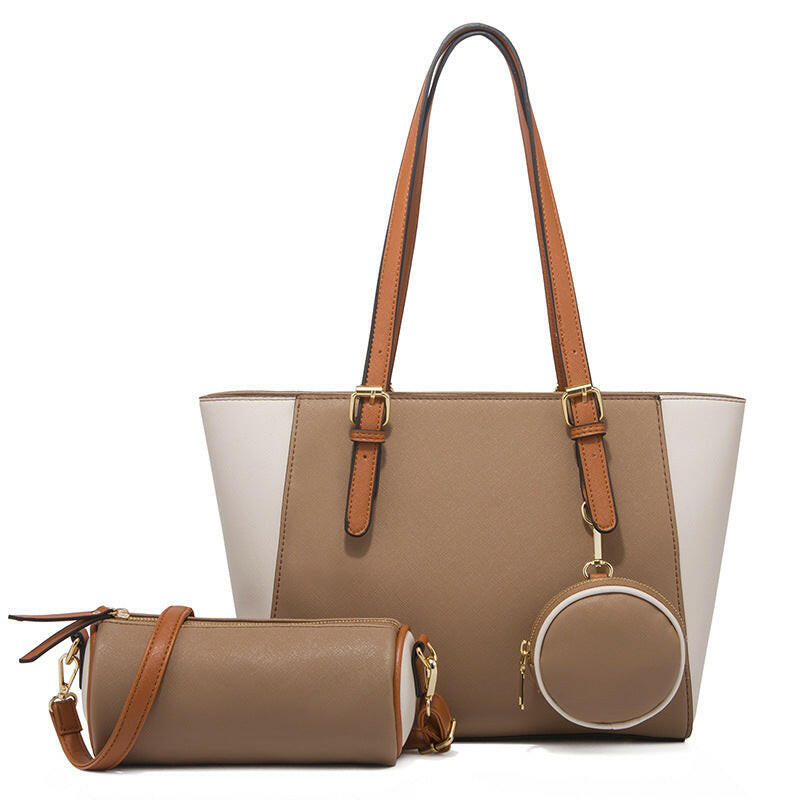 Fashion Large Capacity Three-in-one Saffiano Bag Portable Simplicity.