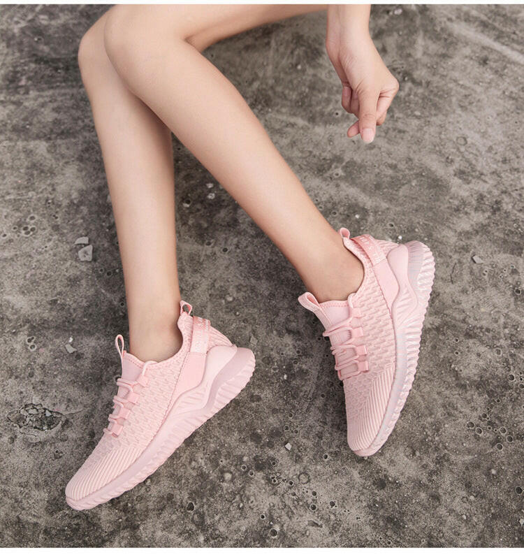High top sports shoes.