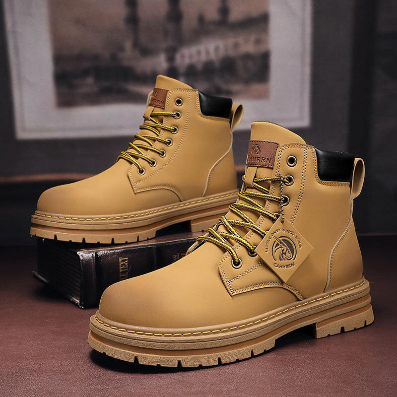 Martin Boots Men's British Style Retro Kashur Mart .