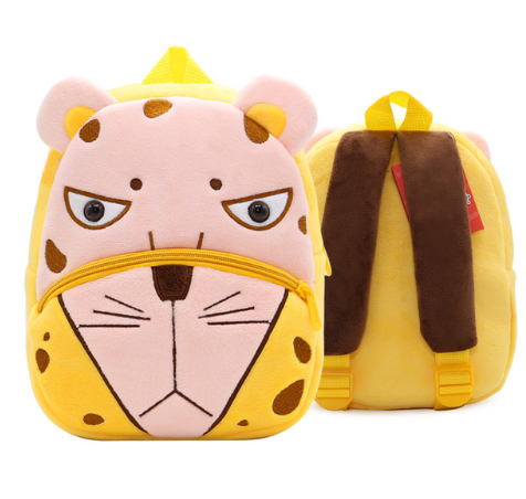 Children School Backpack Cartoon Rainbow Design Soft Plush Material For Toddler Baby Girls Kindergarten Kids School Bags Kashur Mart .