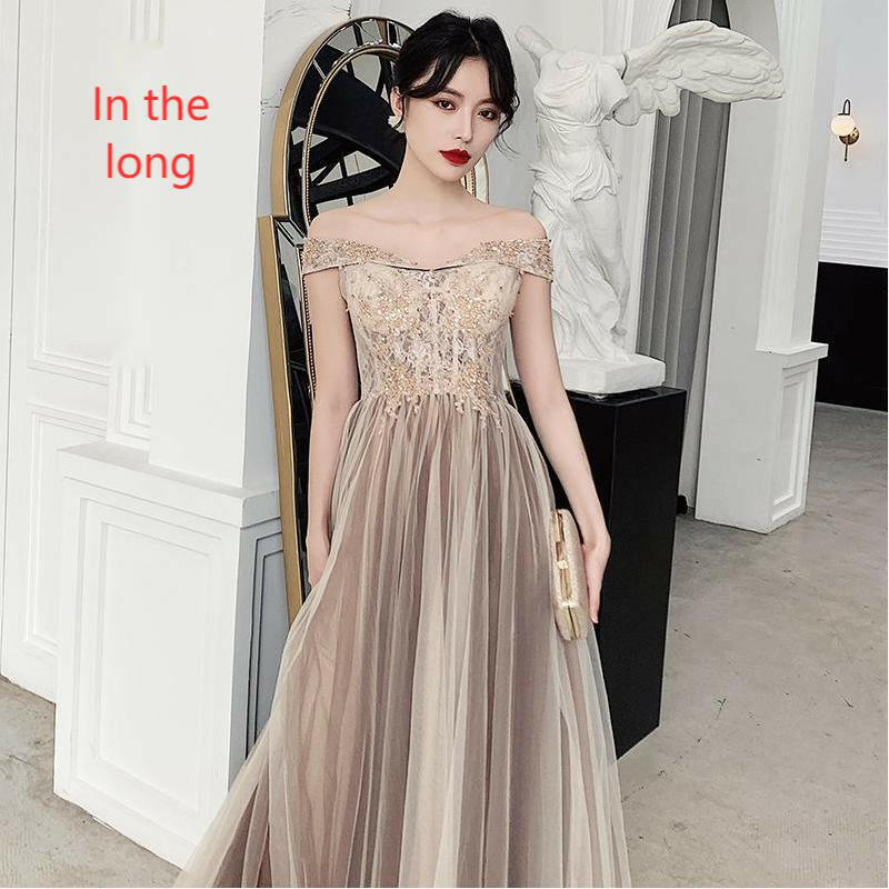 Bridesmaid dresses.