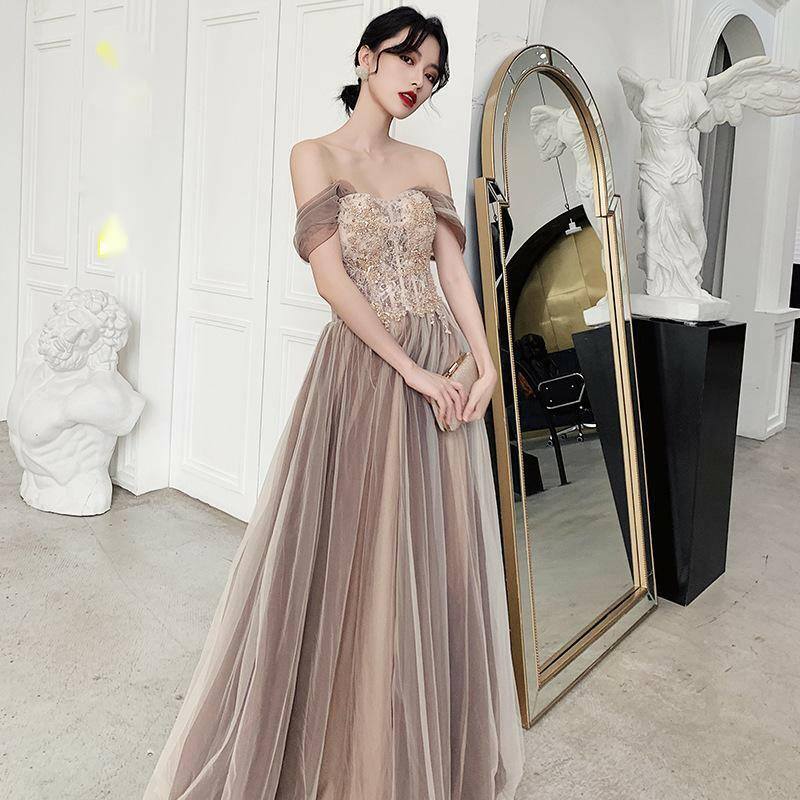 Bridesmaid dresses.