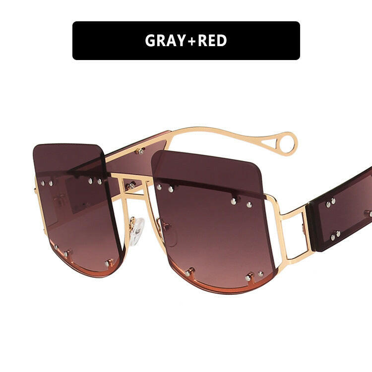Personalized Sunglasses Hip Hop Fashion Trend Sunglasses.