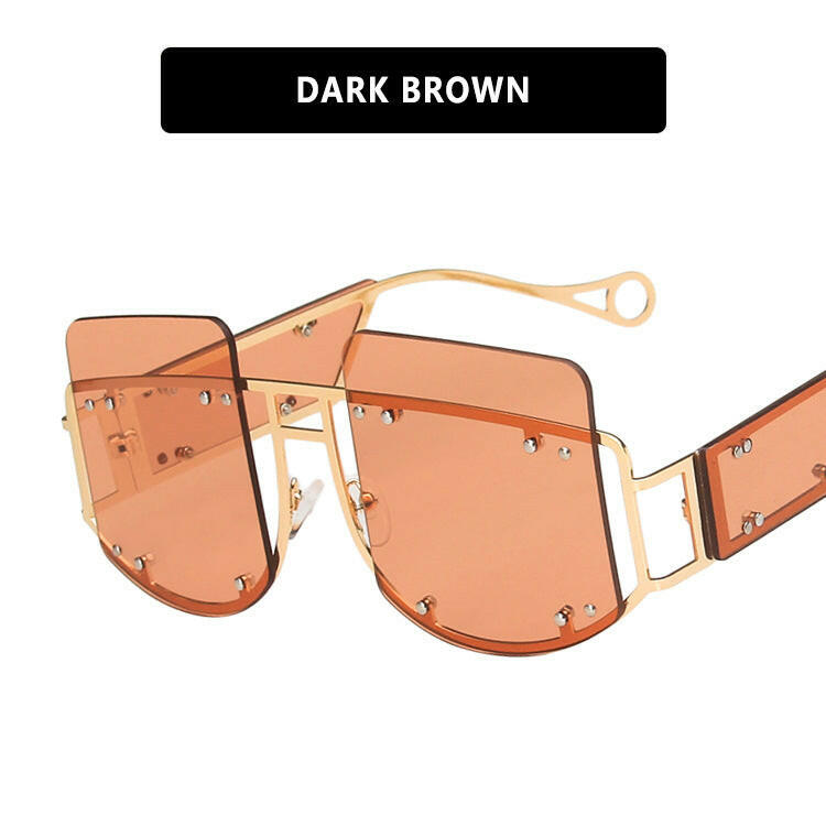 Personalized Sunglasses Hip Hop Fashion Trend Sunglasses.