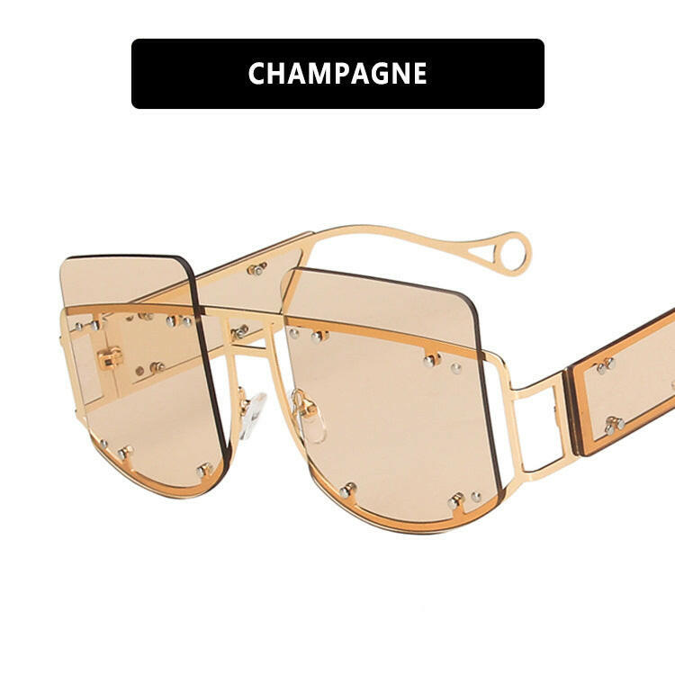 Personalized Sunglasses Hip Hop Fashion Trend Sunglasses.