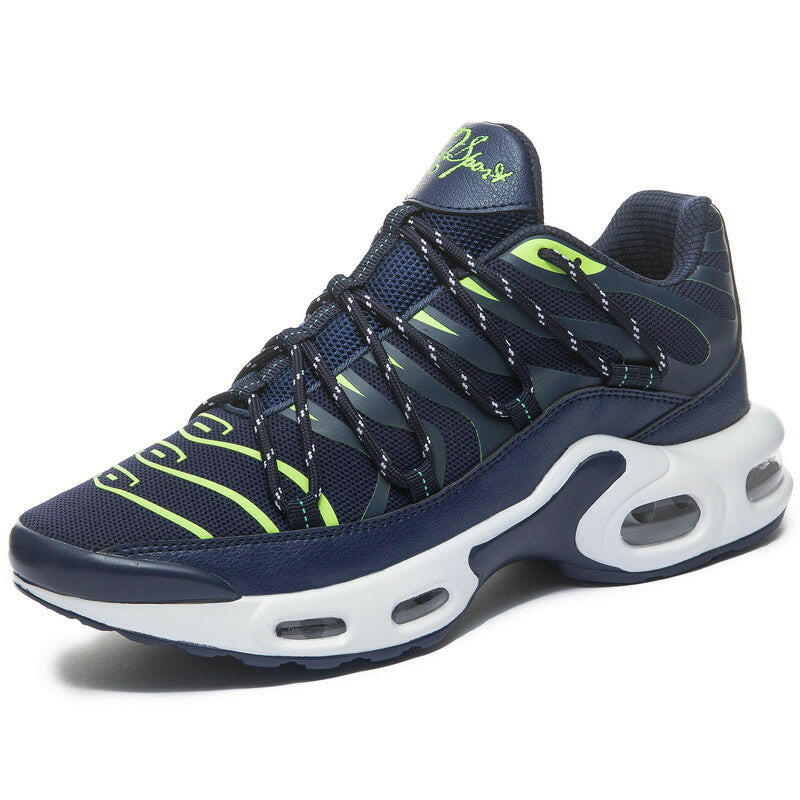 Palm Air Cushion Casual Breathable Sports Shoes Bandage Student Running Shoes.