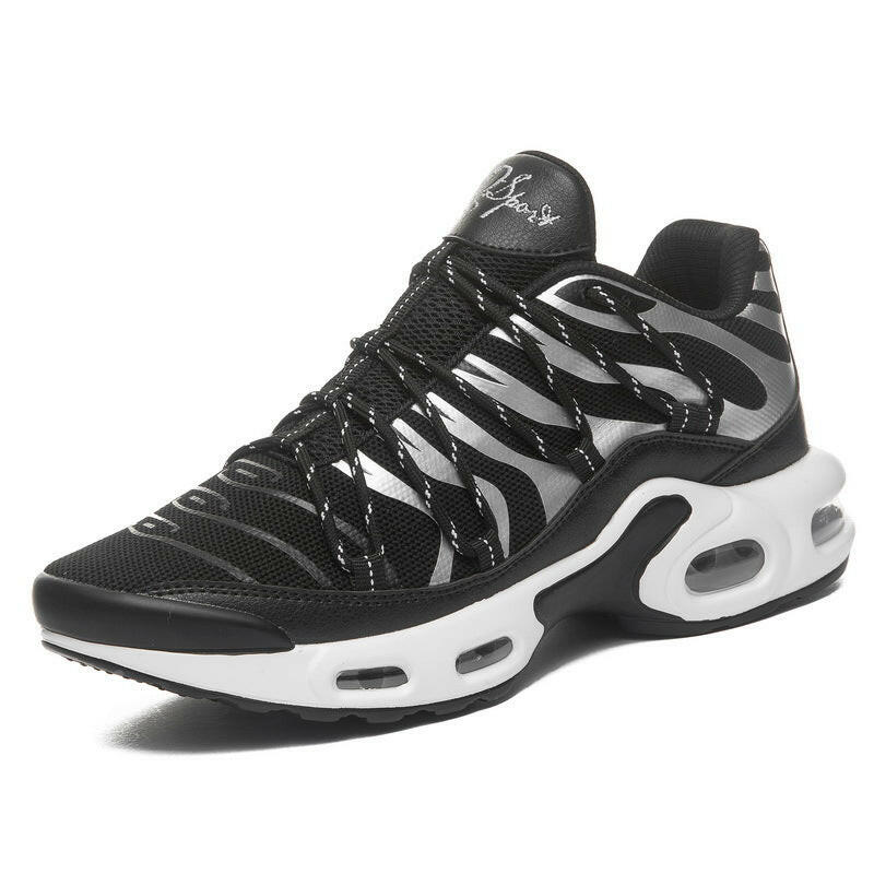 Palm Air Cushion Casual Breathable Sports Shoes Bandage Student Running Shoes.