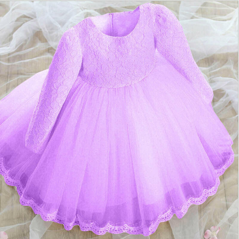 Lace princess dress girls summer dress.