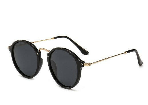Metal Round Face Sunglasses Retro Driver Sunglasses Men And Women Sunglasses.