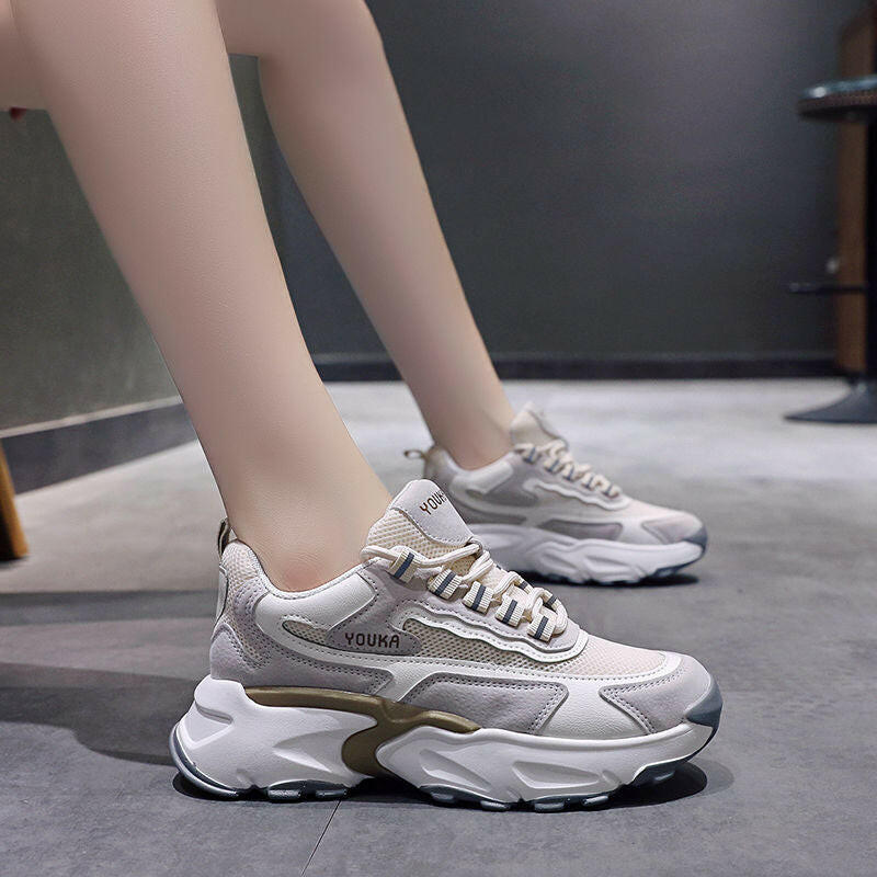 Mesh Breathable Casual Sneakers.