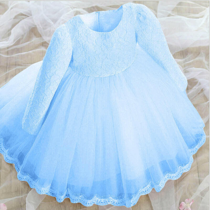 Lace princess dress girls summer dress.