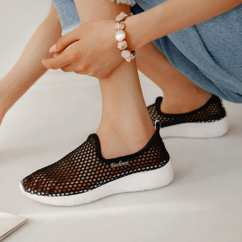 Mesh Single Shoes Lightweight Sneakers.