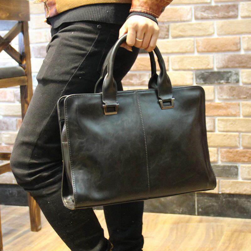 Business bag briefcase men's handbag.