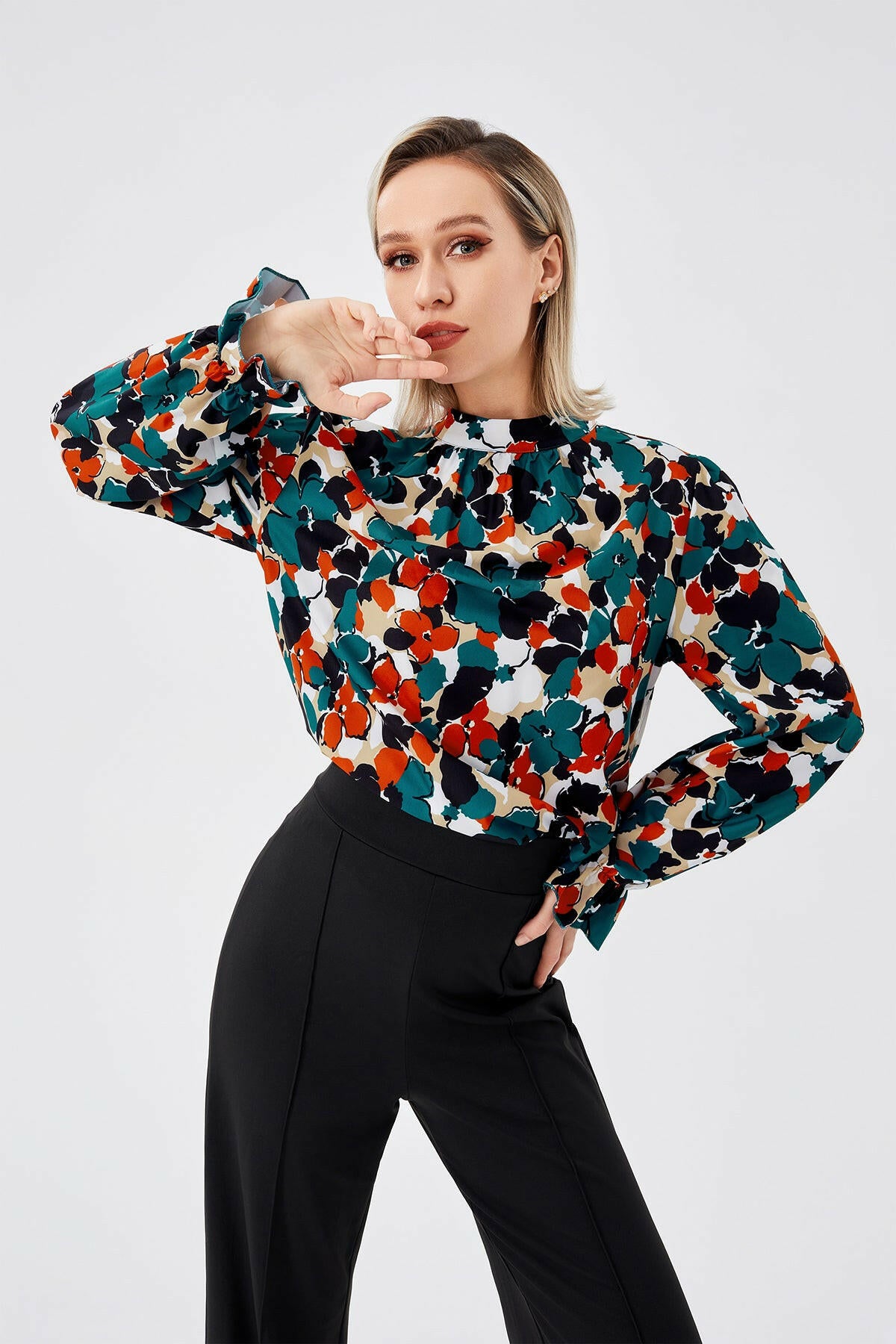 Bohemian Casual Holiday Fashion Shirt.