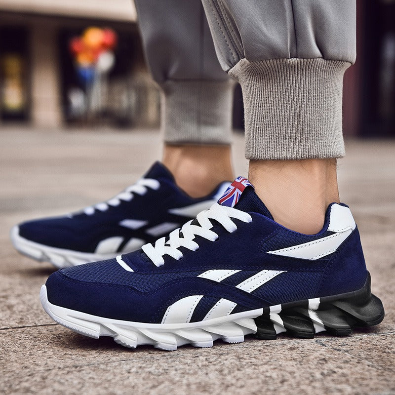 Sports shoes men's new blade shoes flying woven breathable men's shoes