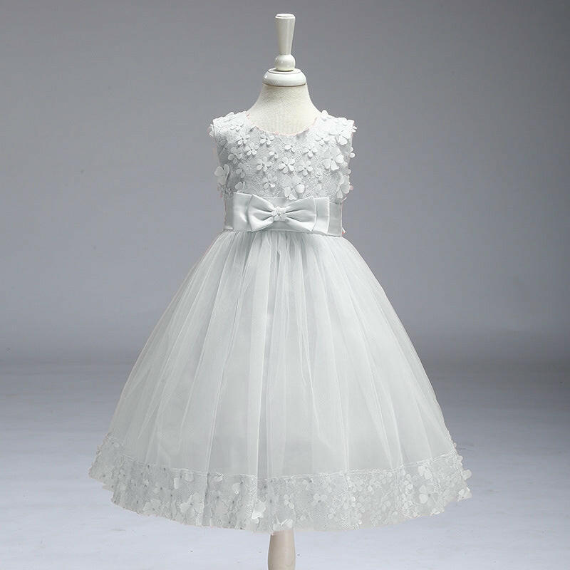Summer Skirt Kids Girls Princess Tutu Flower Children Wedding Dress Wholesale Show Skirt.
