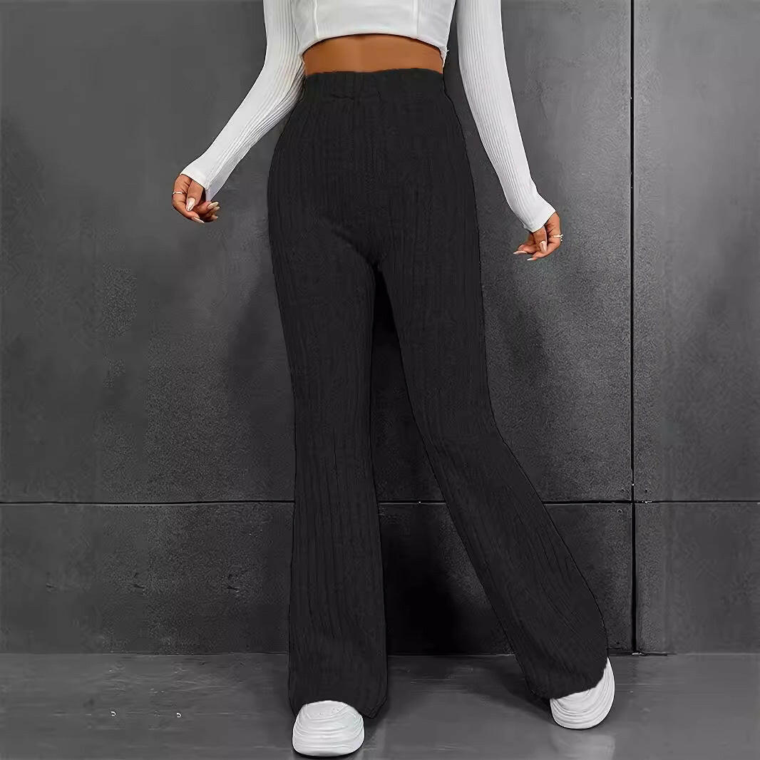 Fashionable High Waist Trousers For Women.