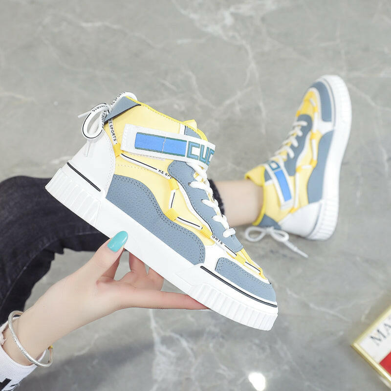 Sport All-match Student Female Whiteboard Shoes.