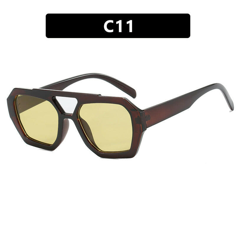Ins Big Frame Leopard Sunglasses Summer Sunshade Beach Vacation Glasses.