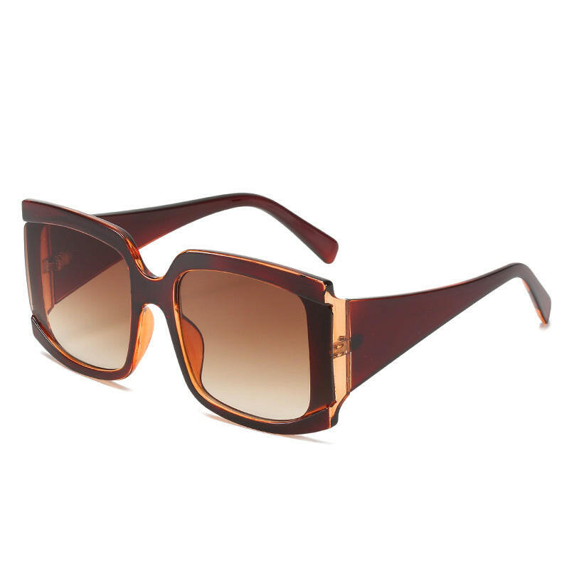 Square Large Frame Sunglasses Fashion Trend Sunglasses.