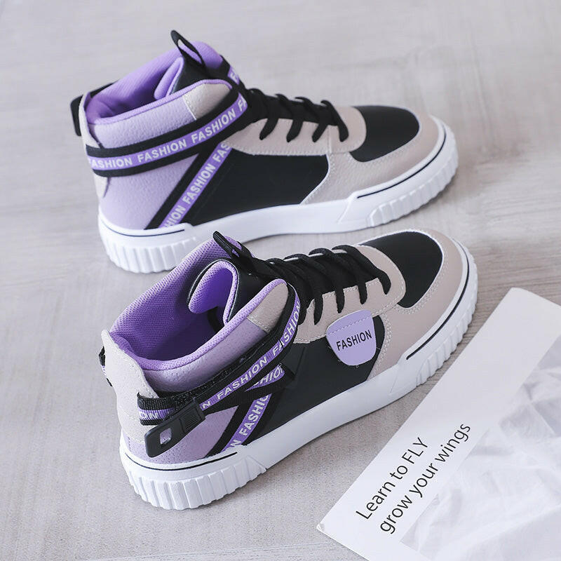 Sport All-match Student Female Whiteboard Shoes.