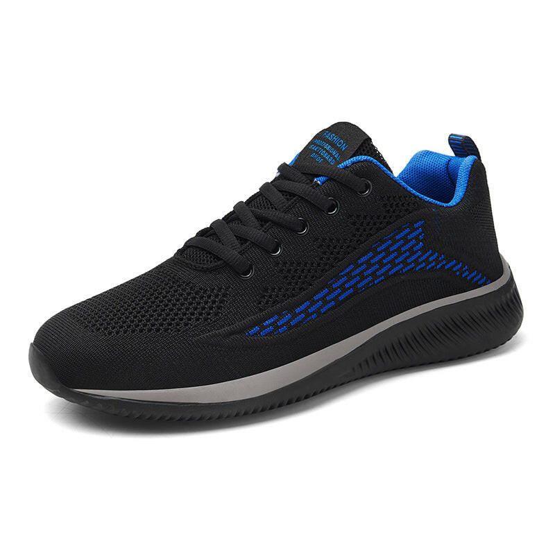 Lace Up Mesh Sneakers Casual Outdoor Running Walking Shoes Kashur Mart .