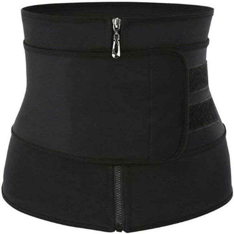 Tummy Sweat Shapewear Bodysuits Women Waist Trainer Slimming 2-3 Belts Workout Shaper Corset.