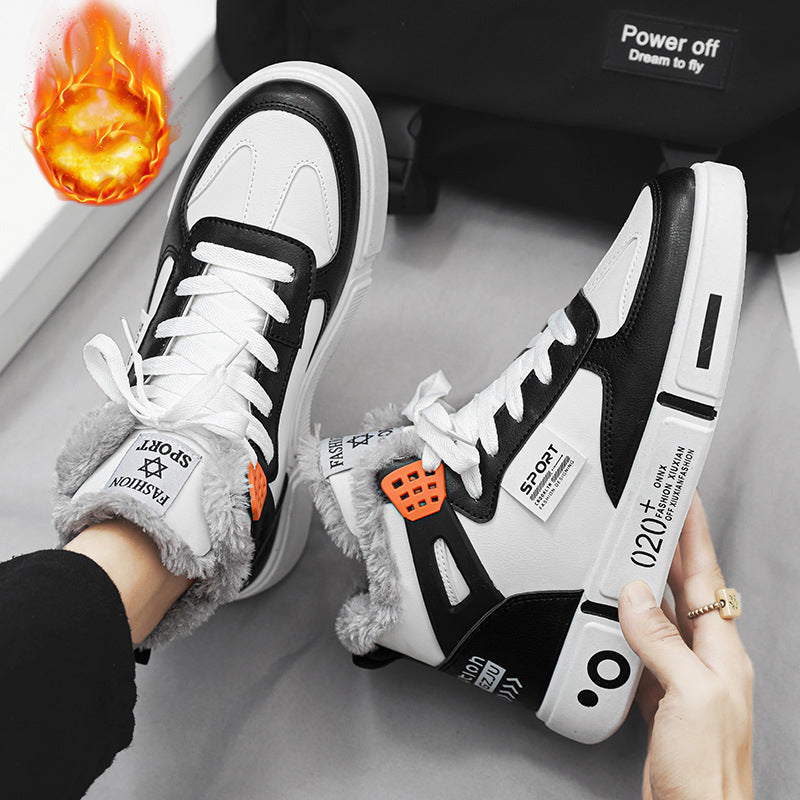 Winter Slippers Warm Men Shoes Waterproof Non-Slip Plush Sneakers Male shoes Boots Men Sneakers Winter