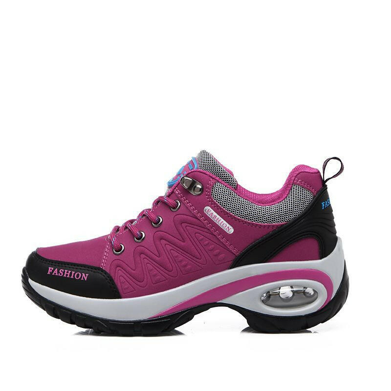 Autumn Winter Women Sneakers Air Cushion Design Platform Shoes.