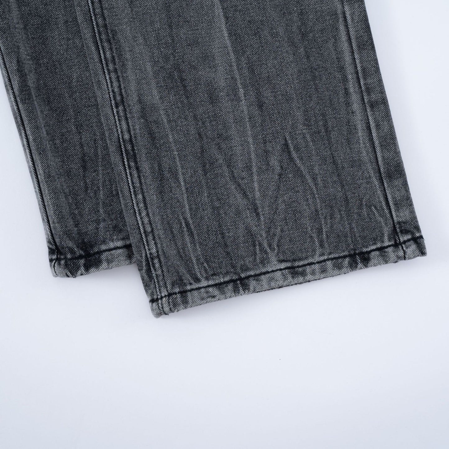 Street Style High-Street Unique Design Denim Long Pants