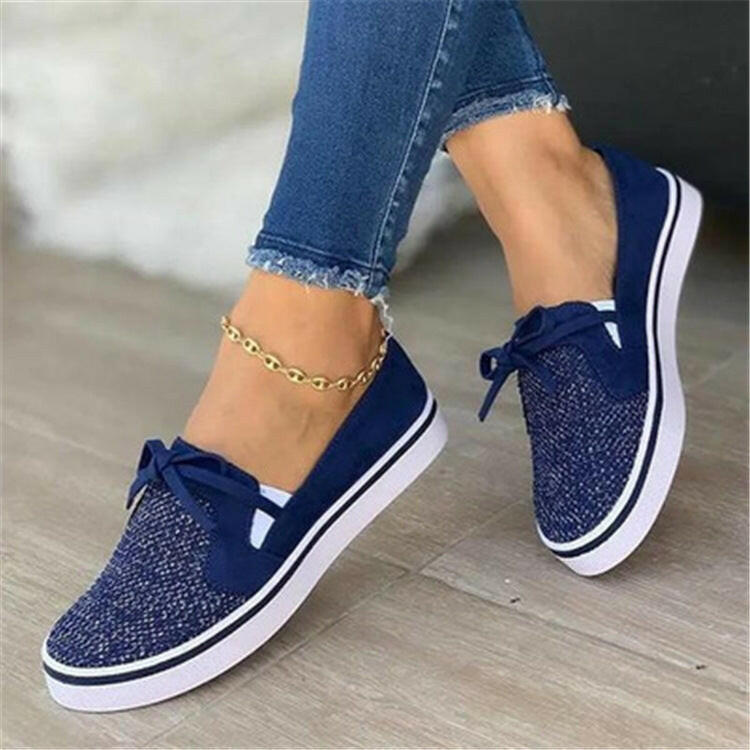 Lace-up Canvas Flat Shoes Women White Flats Sneakers.