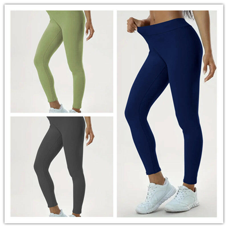 Women's Yoga Pants High Waist Lift High Elastic Tight Fitness Trousers.