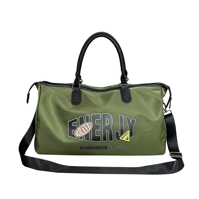 Sports Large Capacity Travel Bag, Waterproof Men's And Women's Fitness Bag, Short Distance Business Trip Luggage Storage Bag, Travel Boarding Bag.
