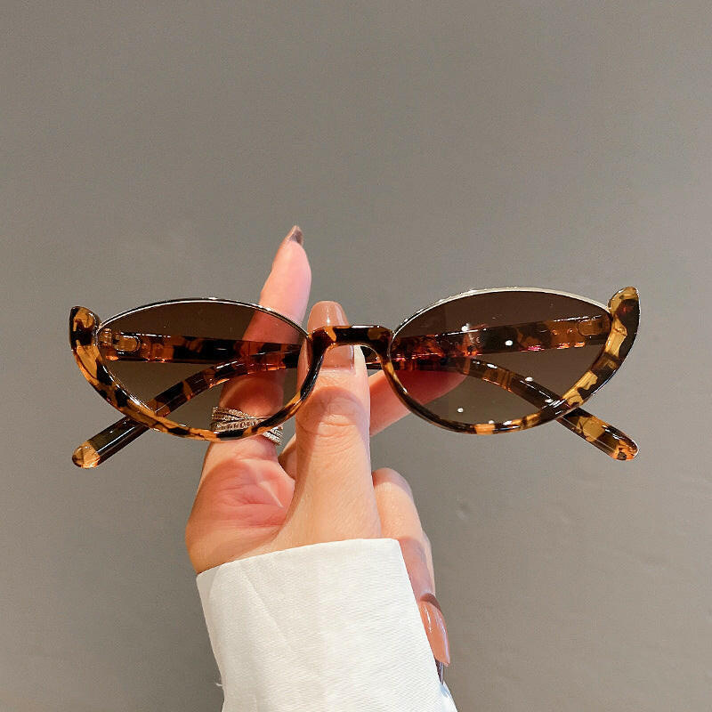 Cat Eye Sunglasses Women European And American Fashion Trending.
