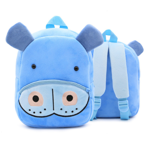 Children School Backpack Cartoon Rainbow Design Soft Plush Material For Toddler Baby Girls Kindergarten Kids School Bags Kashur Mart .