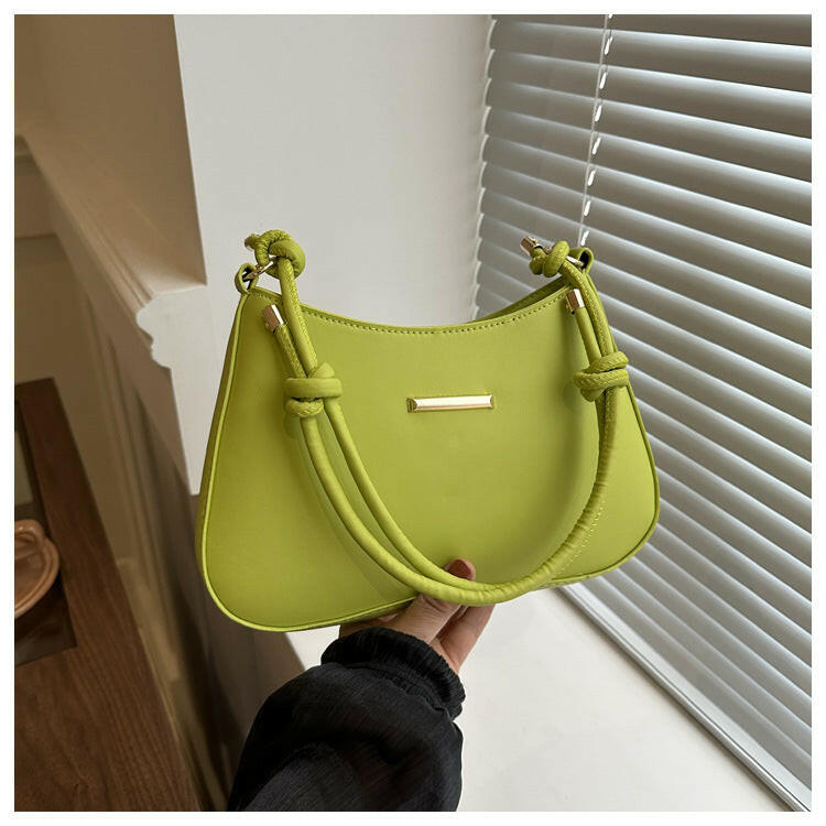 Women's High-end Hand-held Armpit Small Square Bag.