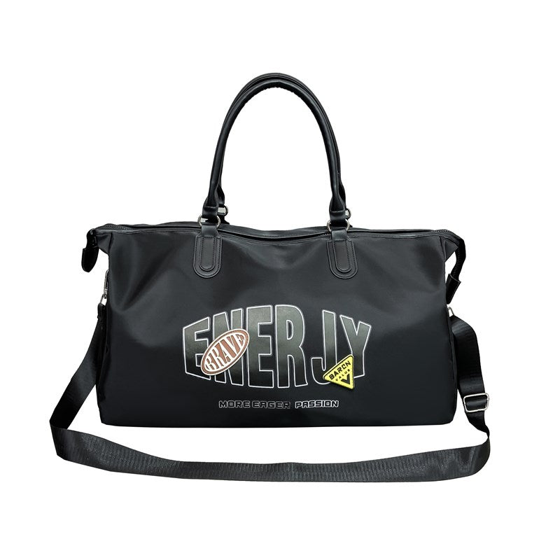 Sports Large Capacity Travel Bag, Waterproof Men's And Women's Fitness Bag, Short Distance Business Trip Luggage Storage Bag, Travel Boarding Bag.