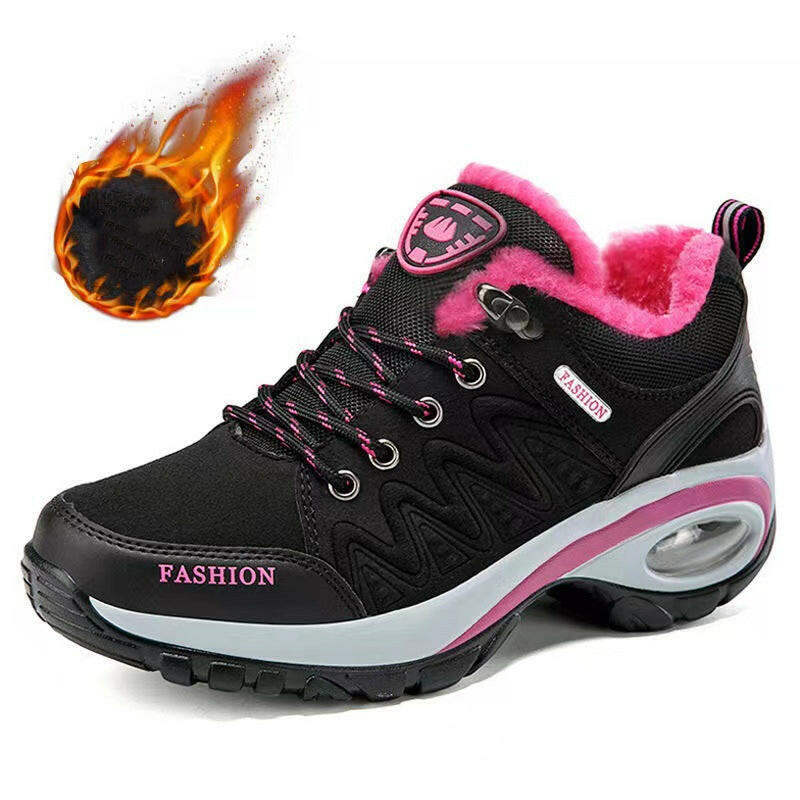 Autumn Winter Women Sneakers Air Cushion Design Platform Shoes.