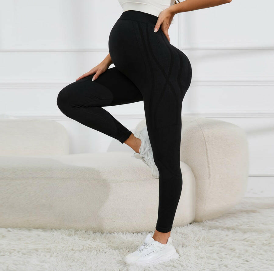 Maternity Pants Spring And Autumn Outer Wear High Waist Casual Women Leggings.