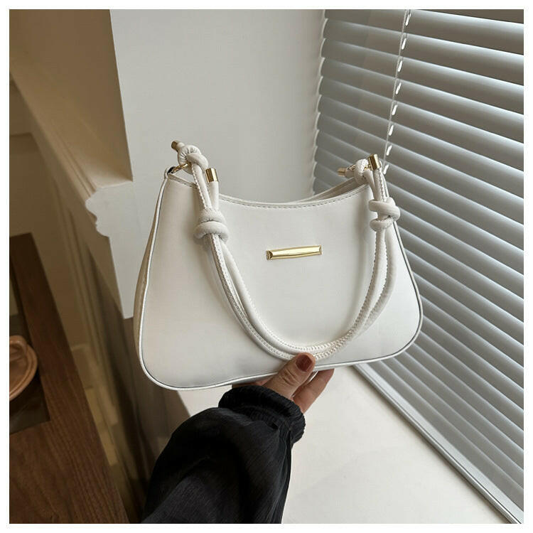 Women's High-end Hand-held Armpit Small Square Bag.