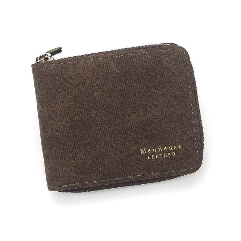 Men's Simplicity Wallet Fashion Frosted Kashur Mart .