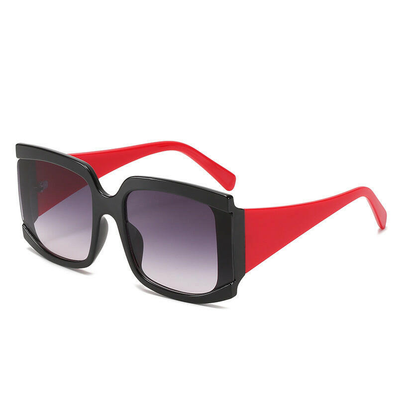 Square Large Frame Sunglasses Fashion Trend Sunglasses.