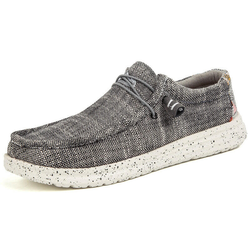 Men Loafers Fashion Canvas Shoes.