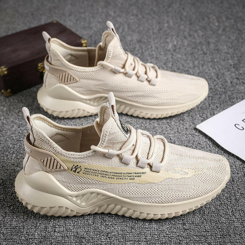 Men Sneakers Lightweight Breathable Walking Shoes Men.