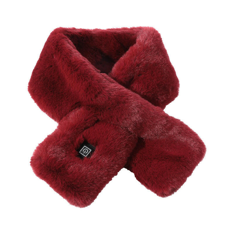 Heating Scarf USB Electric Heated Neck Wrap Heating Pad Pain Relief Three-gear Temperature Control Neck Warmer For Women Men.
